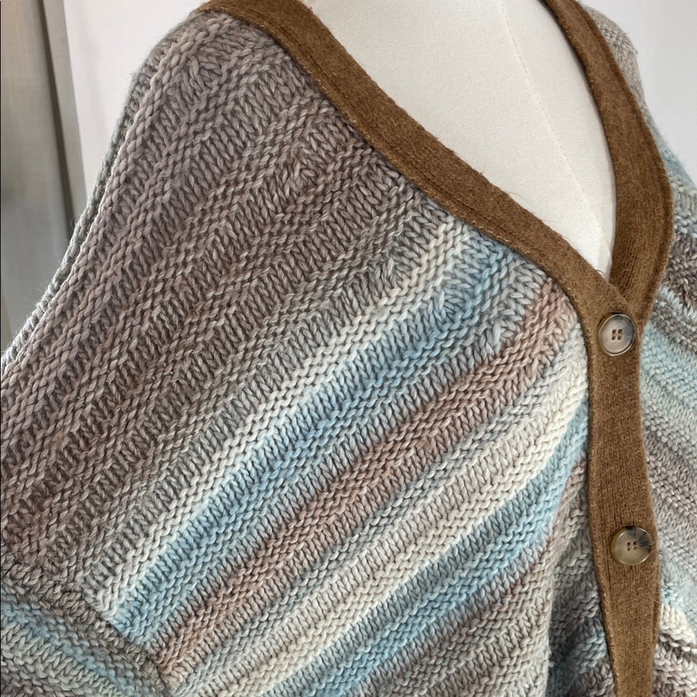 Sita Murt Rib Knit Stripe Cardigan, 40 (US 8) - Picture 7 of 9